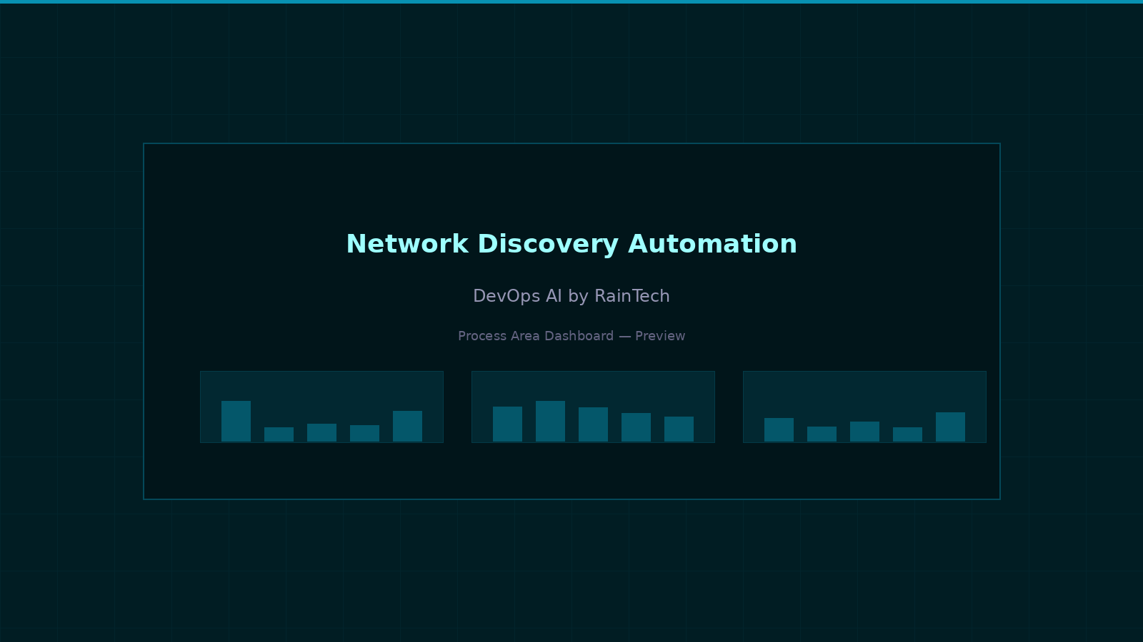 Network discovery — automated device mapping, VLAN detection, and topology maintenance